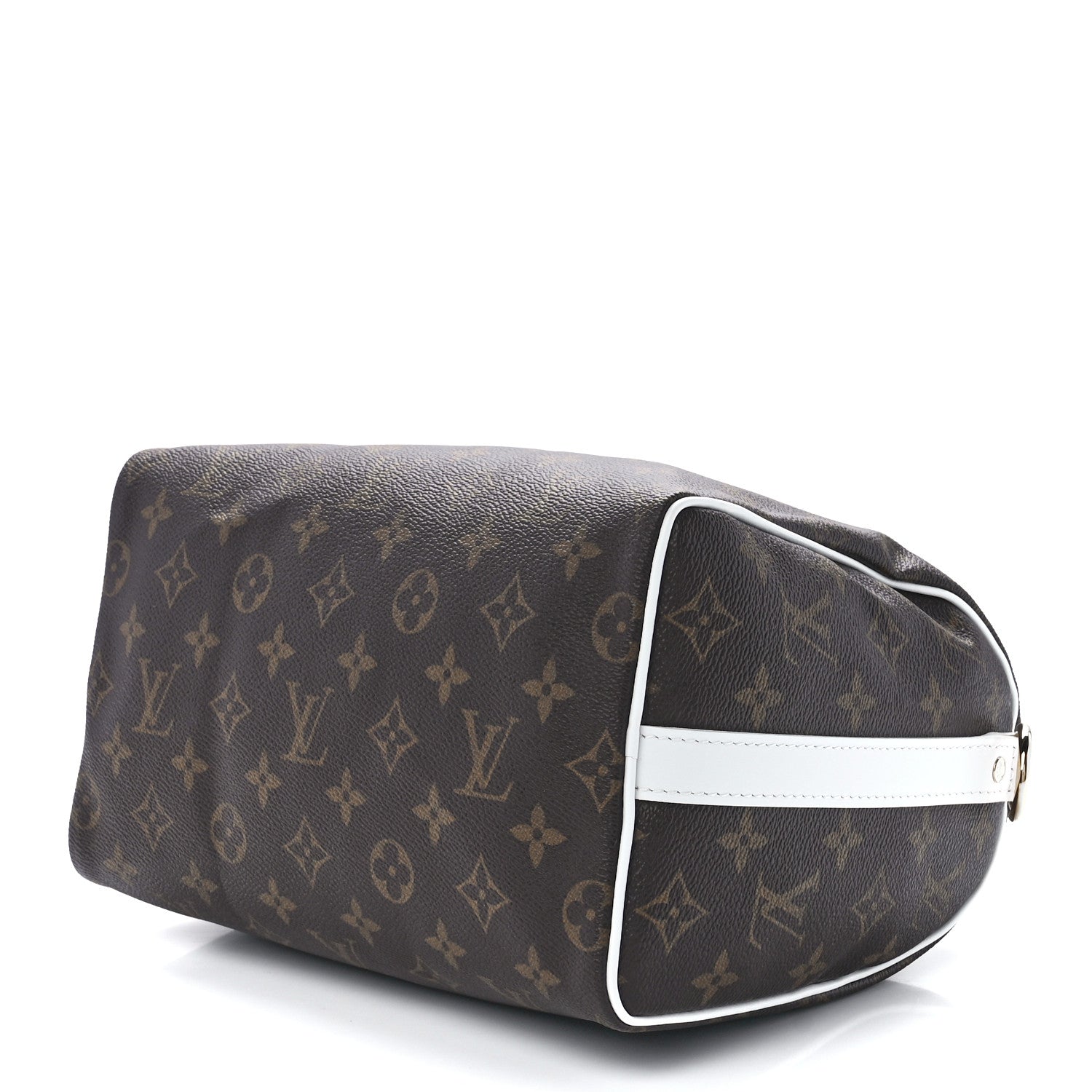 Louis Vuitton Monogram LV Match Speedy Bandouliere 25 White 9 of 11