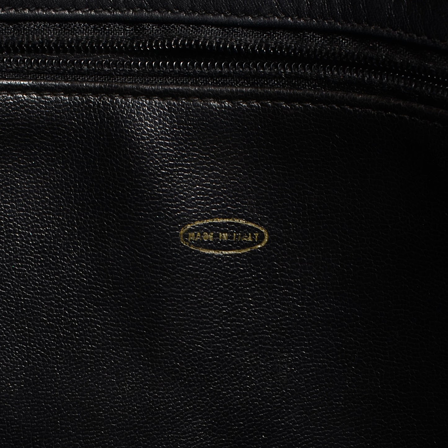 Lambskin Quilted Shoulder Bag Black