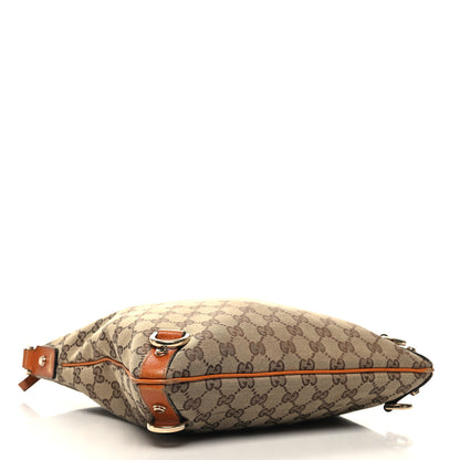 Gucci Monogram Abbey Messenger Bag Tan 4 of 13