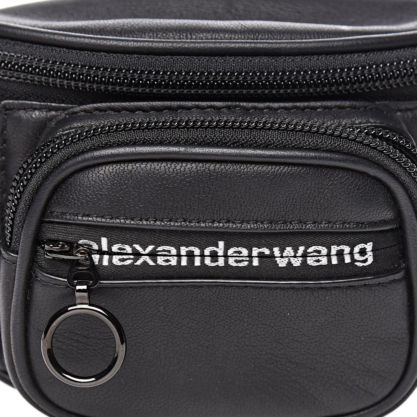 Lambskin Attica Mini Belt Bag Black