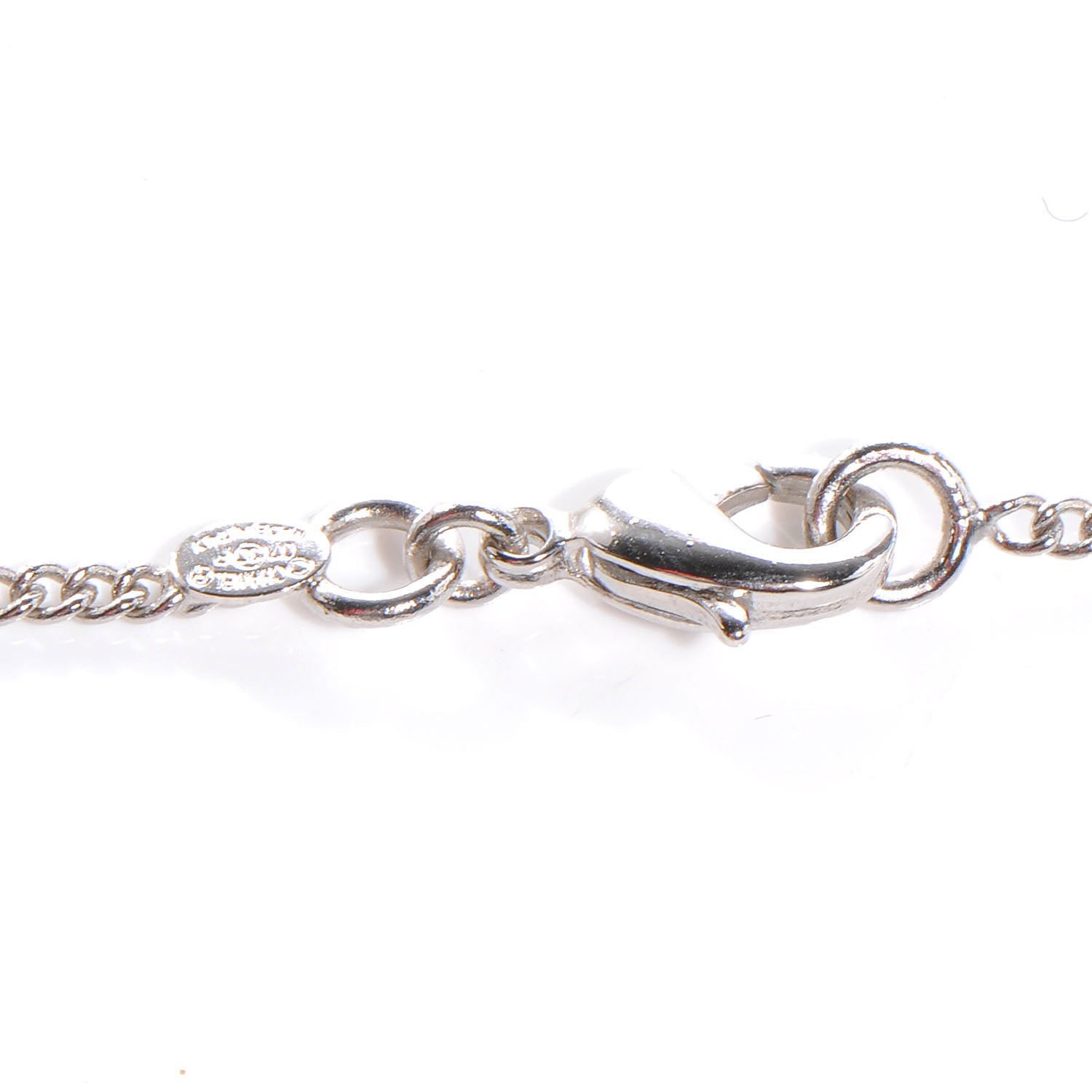 Chanel Padlock and Key CC Necklace Pink 3 of 4