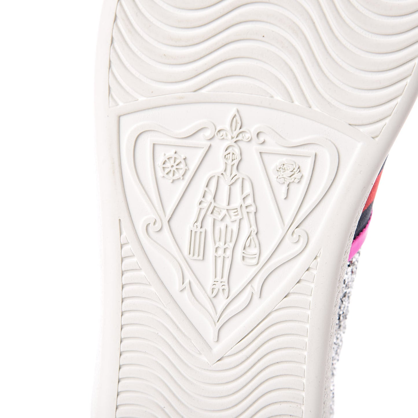 Glitter Web Ace Sneakers 42 Silver
