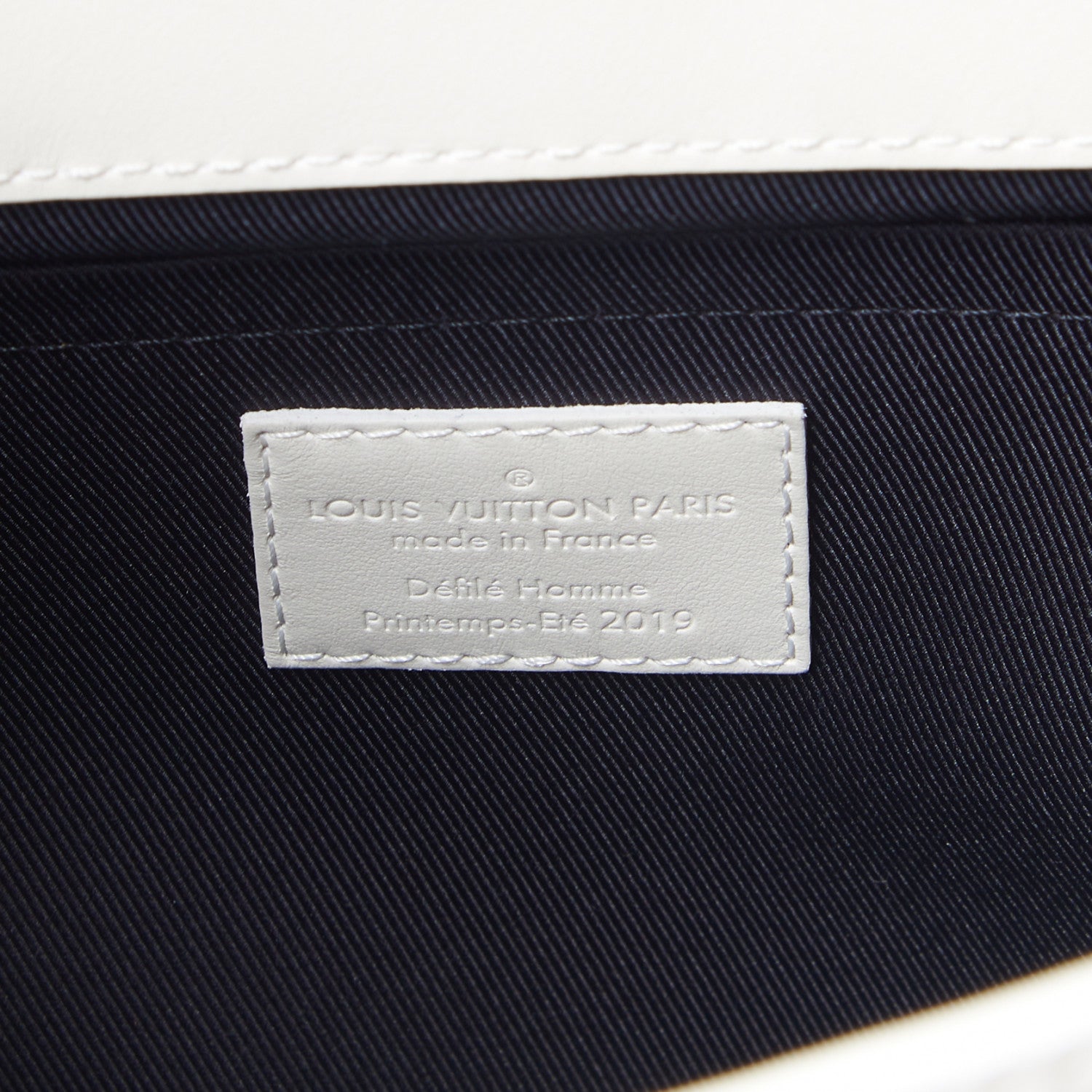 Louis Vuitton Taurillon Monogram Steamer PM White 8 of 8