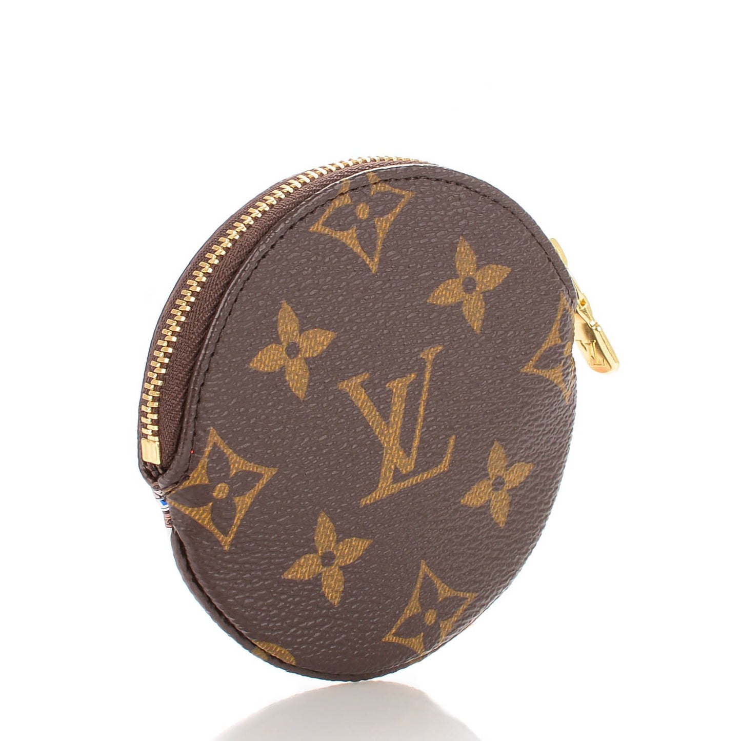Monogram 2016 Christmas Animation Round Coin Purse Rouge