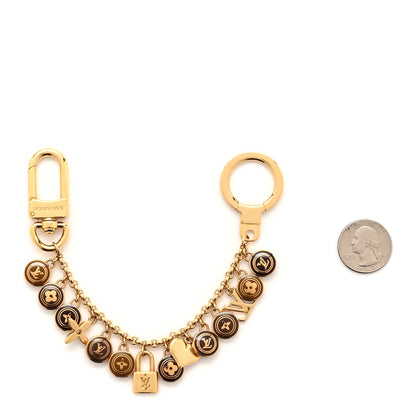 Louis Vuitton Pastilles Key Chain Bag Charm Brown 2 of 4