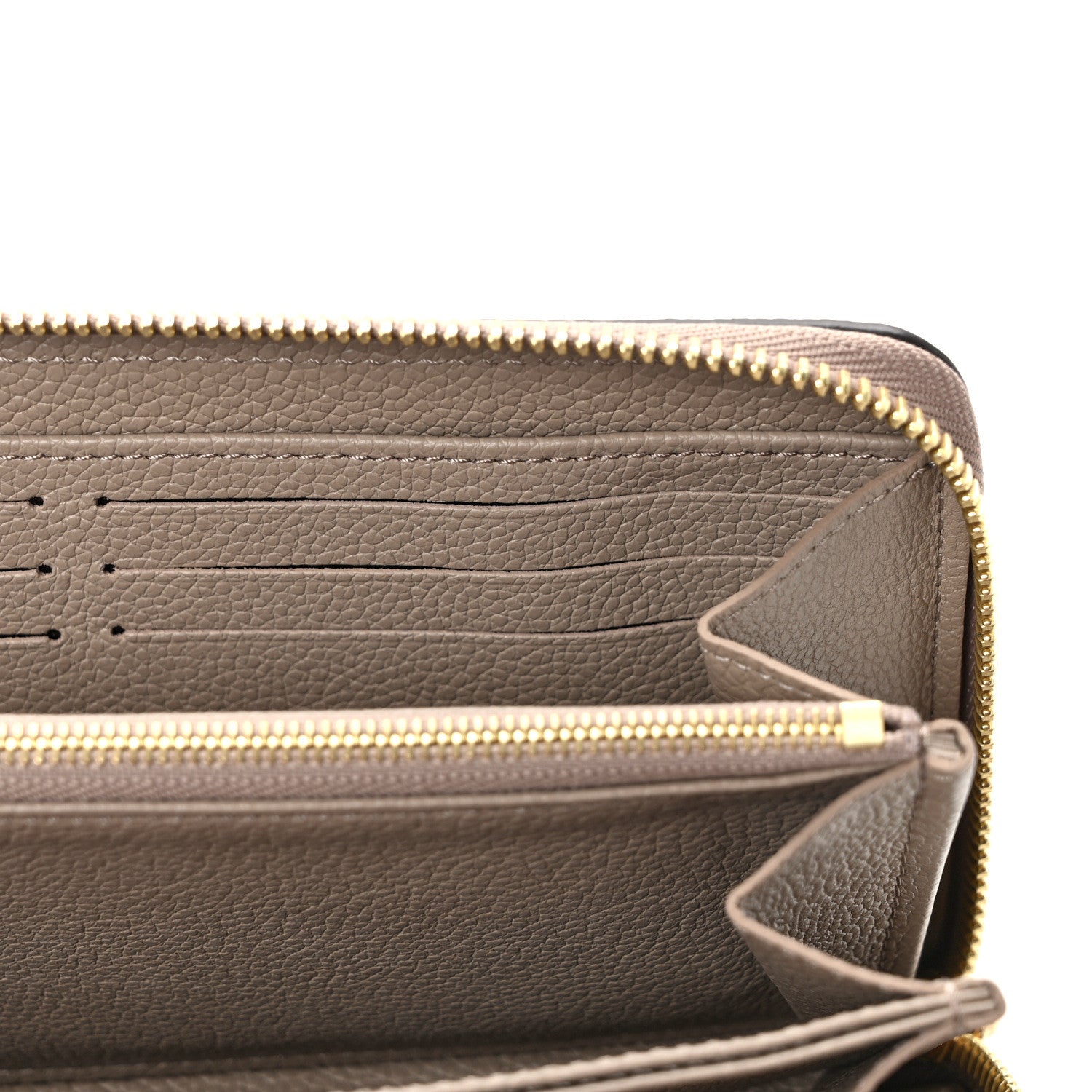 Louis Vuitton Empreinte Monogram Giant Zippy Wallet Tourterelle Creme 7 of 7