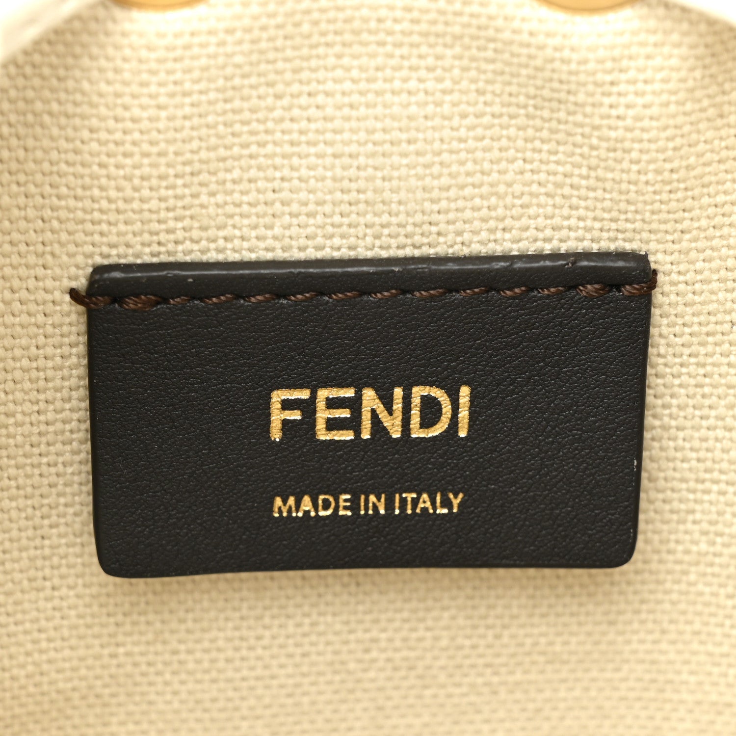Fendi Canvas Nappa F is Fendi FF Embroidered Mini Mon Tresor Bucket Bag White Ice 6 of 7