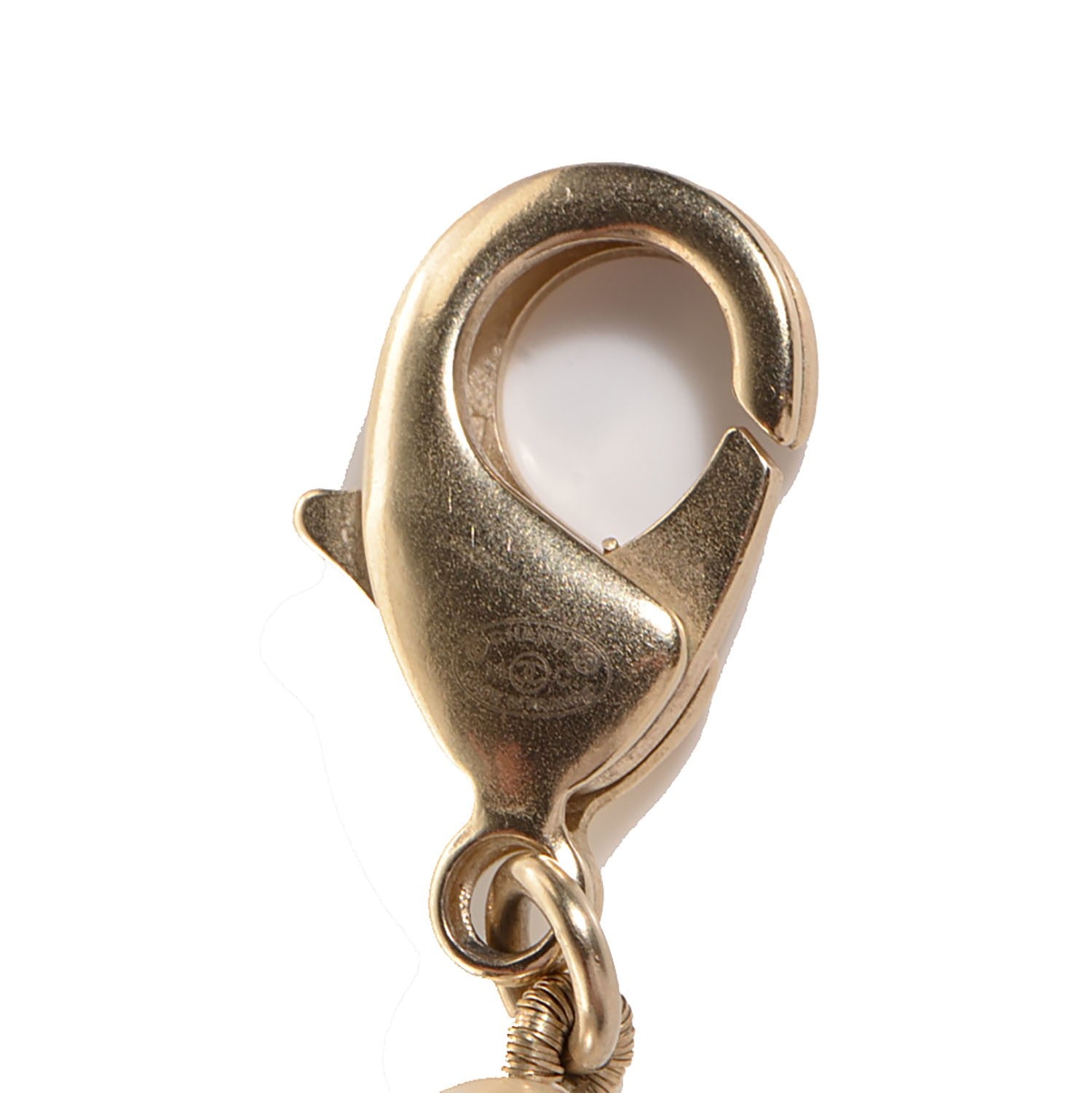 Chanel Graduated Pearl CC Long Necklace Gold 4 of 6