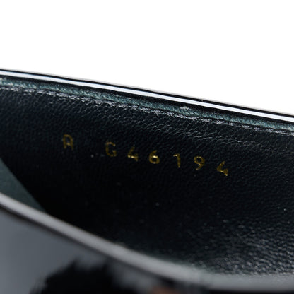 Chanel Patent Calfskin Moccasin Loafers 36.5 Black 9 of 9