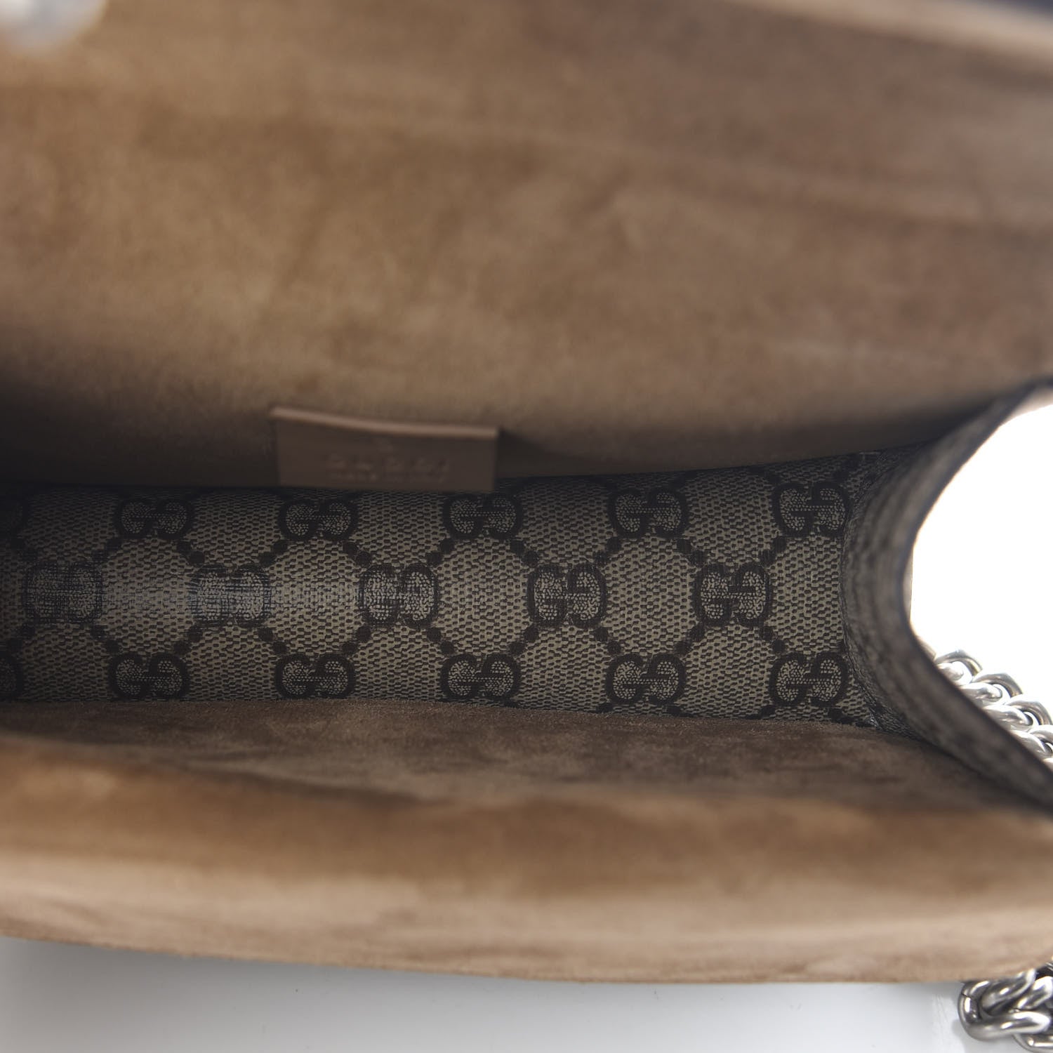 Gucci GG Supreme Monogram Mini Dionysus Shoulder Bag Taupe 5 of 9