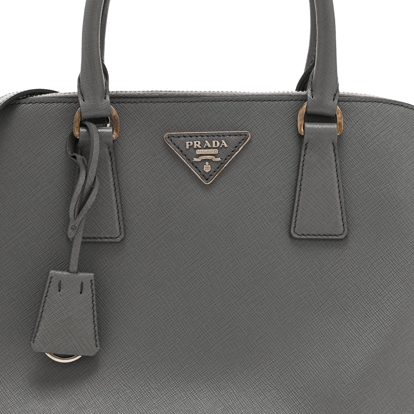 Saffiano Lux Medium Promenade Tote Marmo