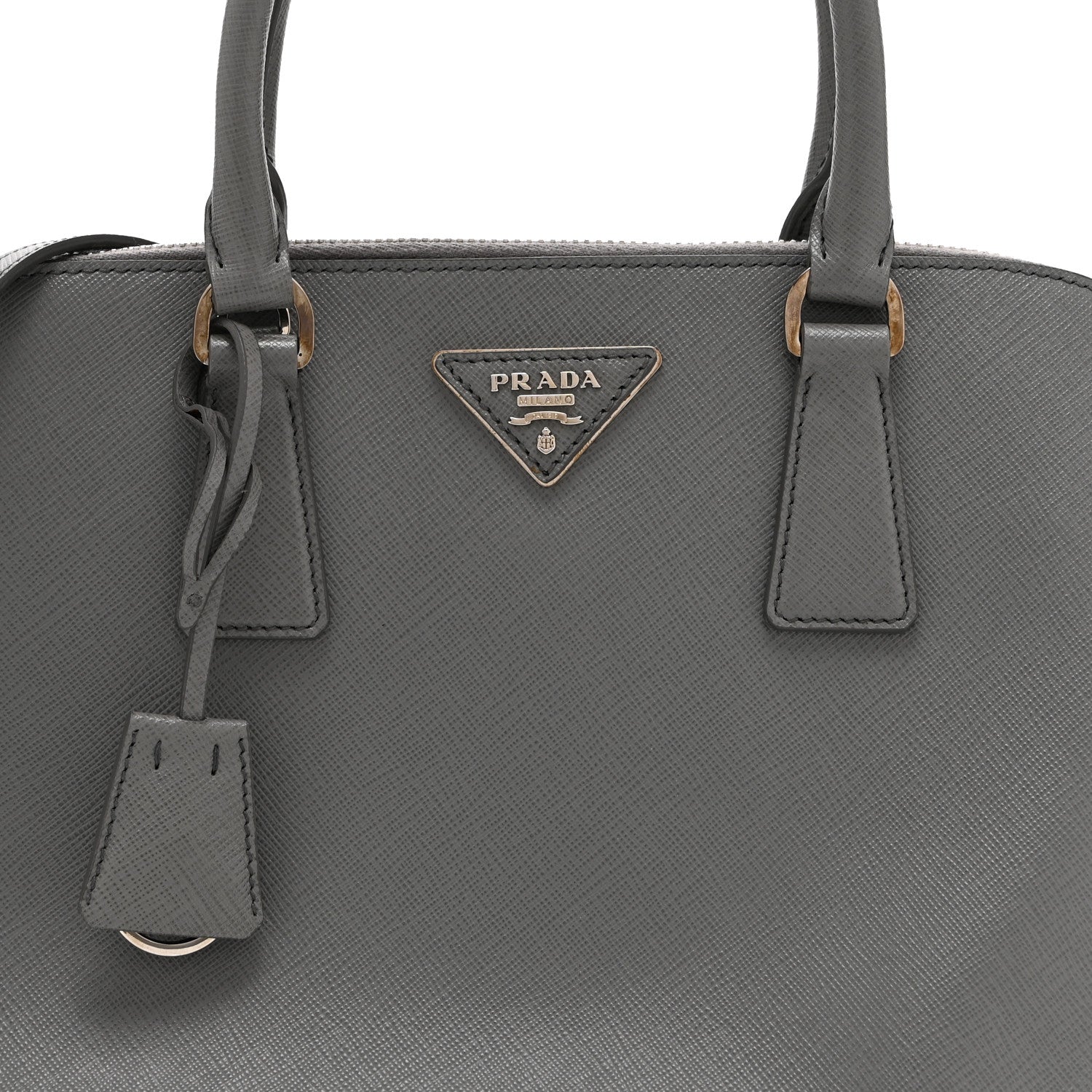Prada Saffiano Lux Medium Promenade Tote Marmo 9 of 11