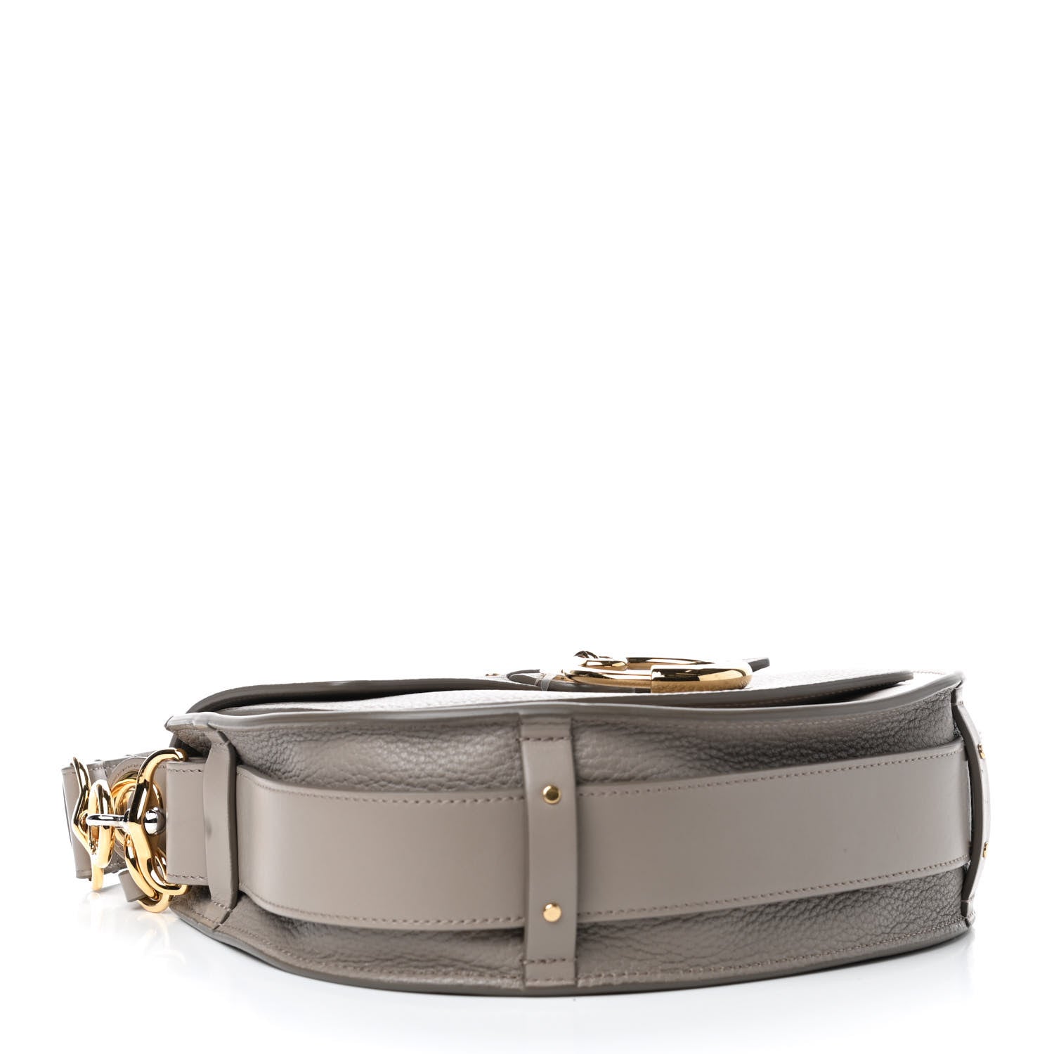 Chloe Calfskin Large Tess Bag Motty Grey 3 of 4