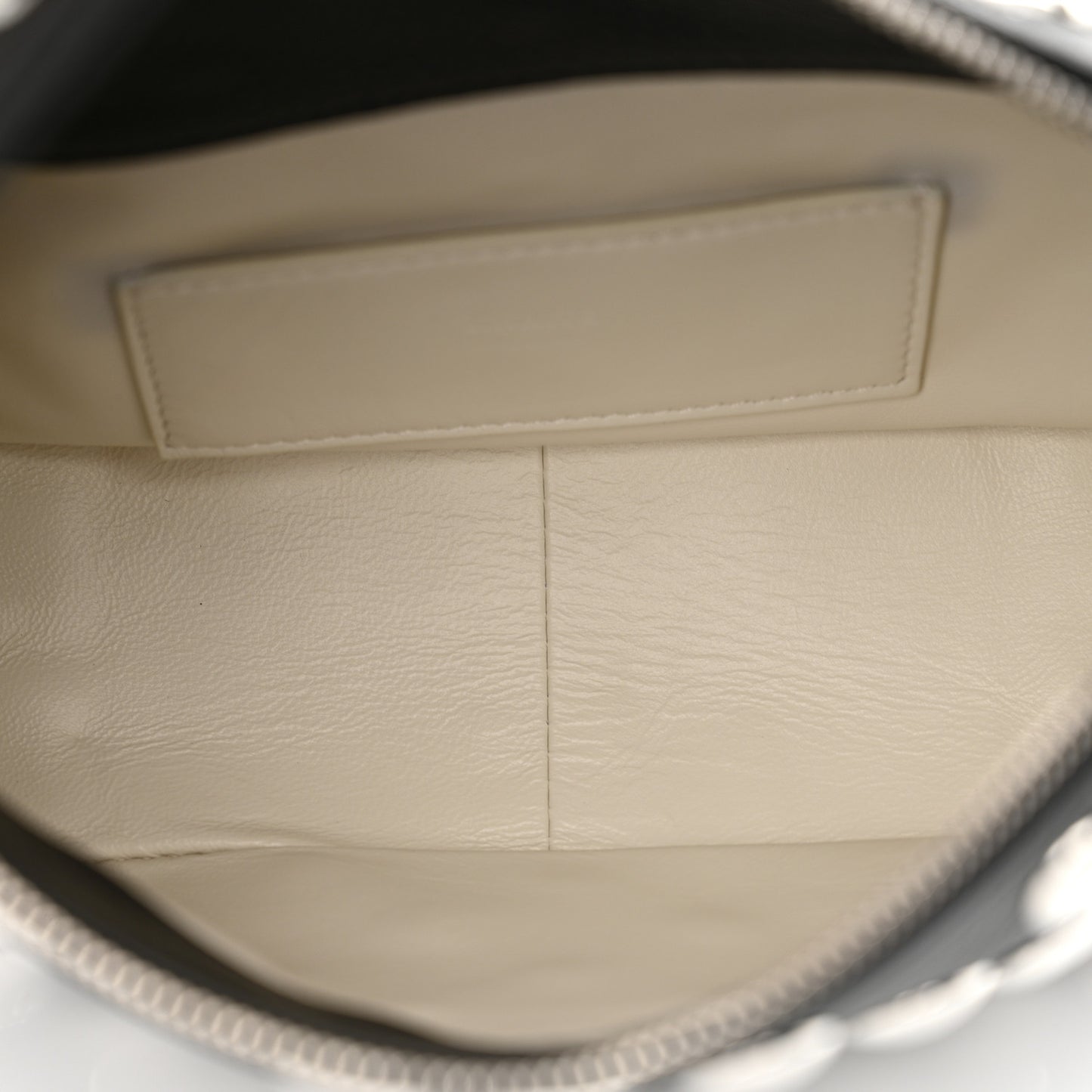 Pebbled Sport Calfskin Studded Small Elena Black