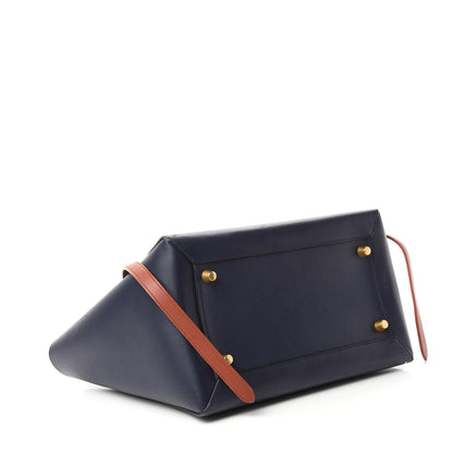 Celine Smooth Calfskin Large Bi-Color Belt Bag Midnight 4 of 12