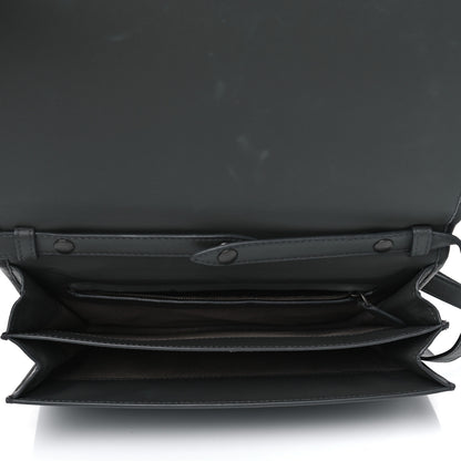 Bottega Veneta Nappa Intrecciato Flap Crossbody Grey 4 of 8