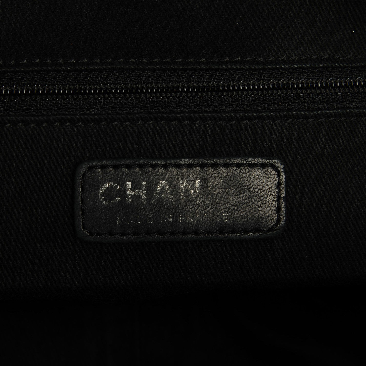 Chanel Calfskin Large Diamond Stitch Tote Black 8 of 8