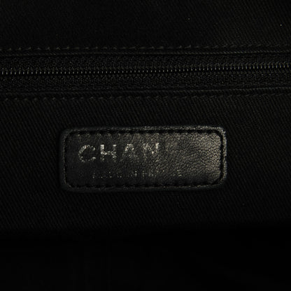 Chanel Calfskin Large Diamond Stitch Tote Black 8 of 8