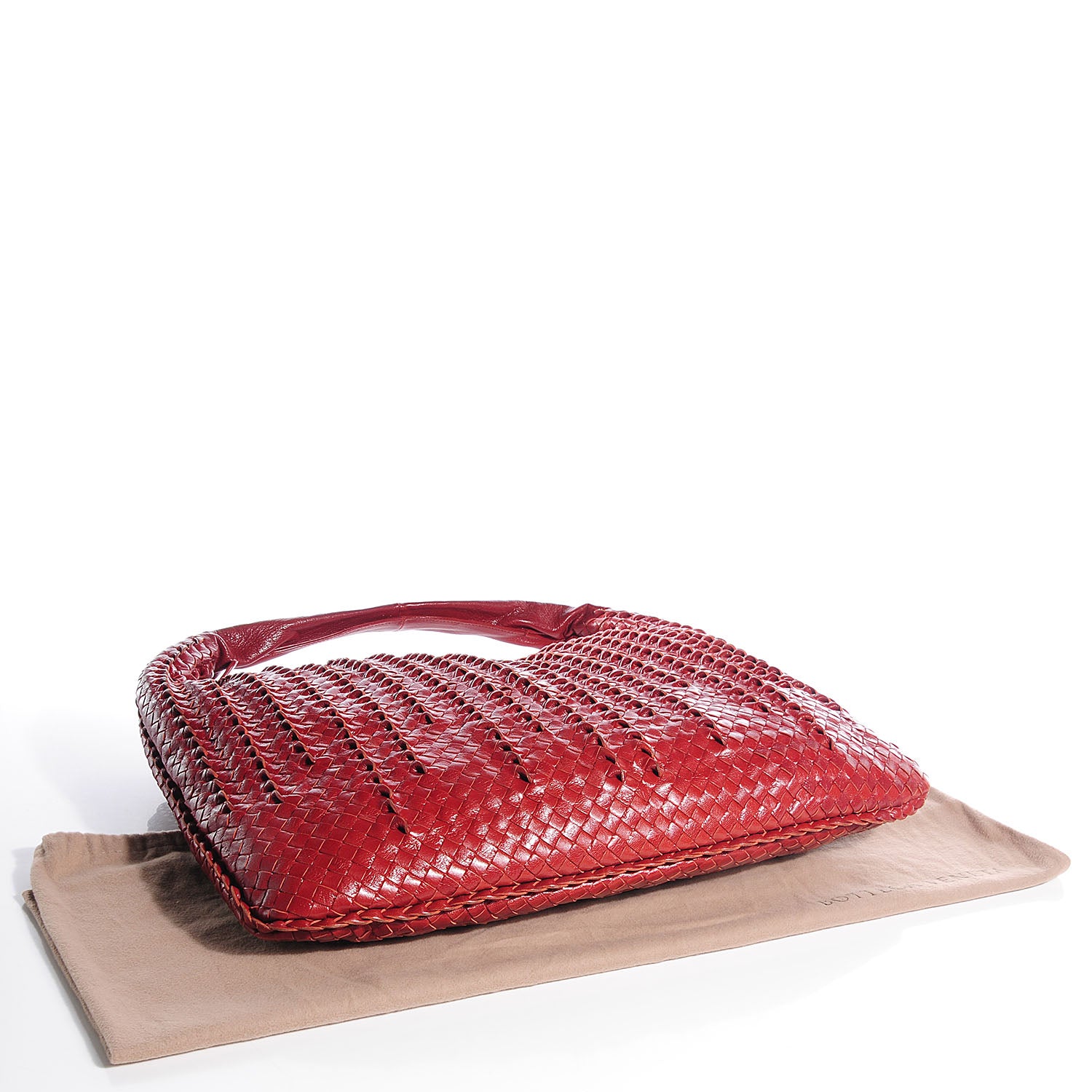 Bottega Veneta Intrecciato Shiny Goatskin Tornabuoni Maxi Veneta Uluru 4 of 8