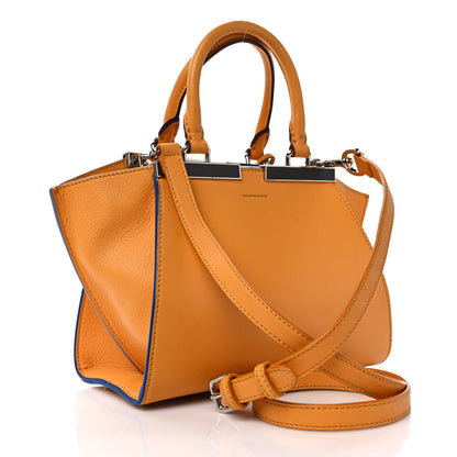 Fendi Vitello Dolce Mini 3Jours Tote Miel 3 of 10