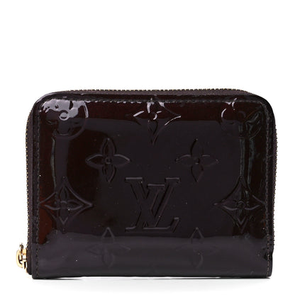 Louis Vuitton Vernis Zippy Coin Purse Wallet Amarante 1 of 11
