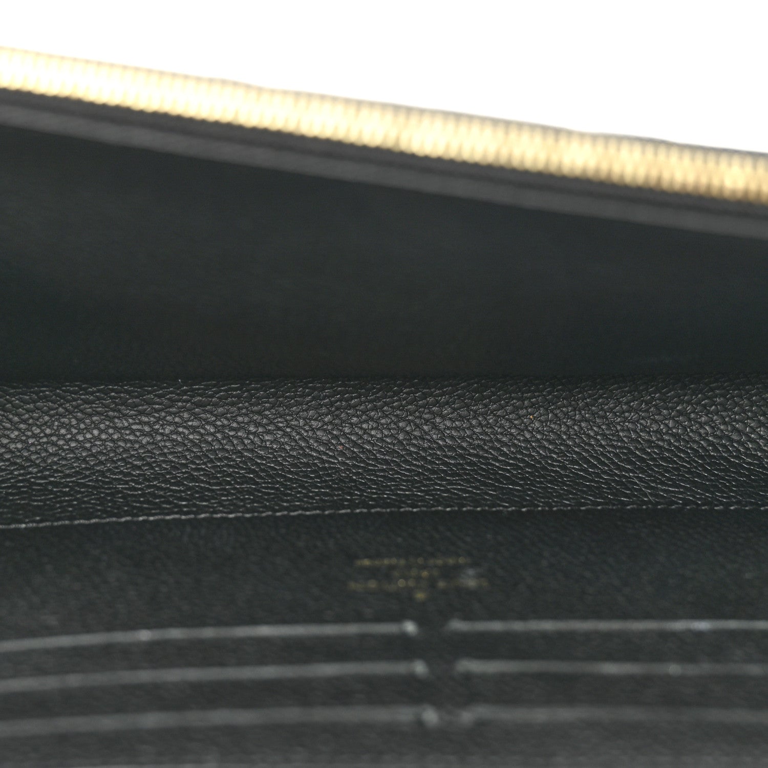 Louis Vuitton Empreinte Vavin Chain Wallet Black 5 of 12