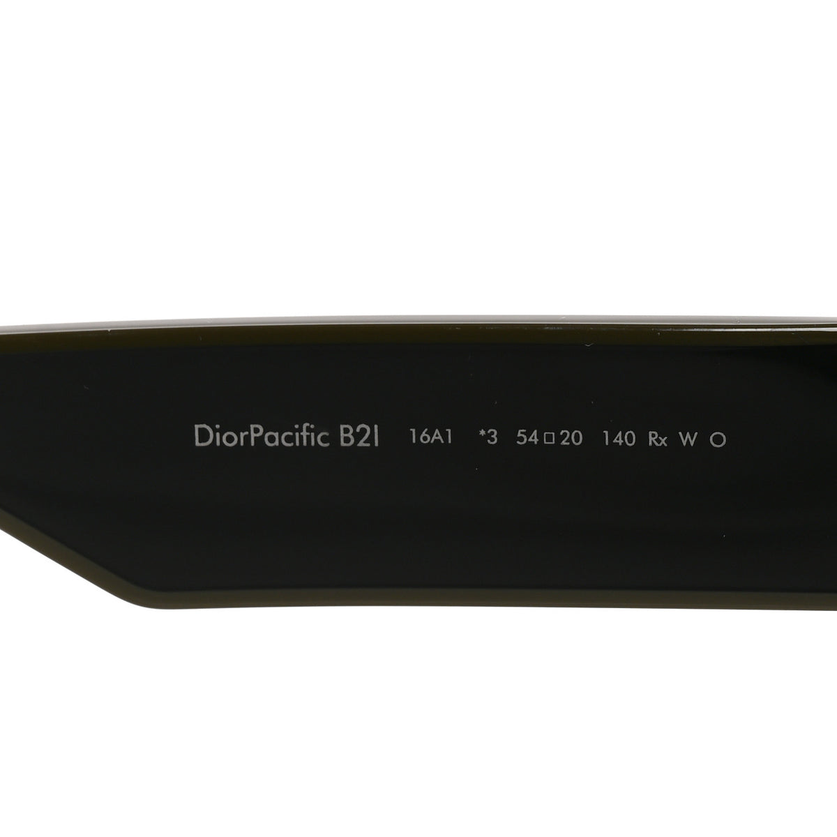 Acetate DiorPacific B2I Butterfly Sunglasses Black