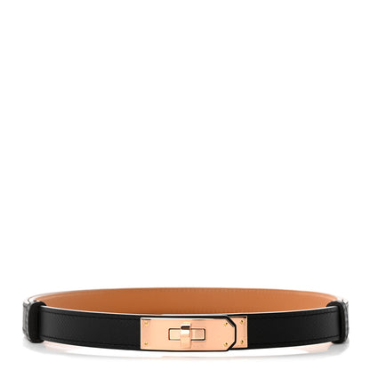 Hermes Epsom Kelly Belt Black 1 of 5