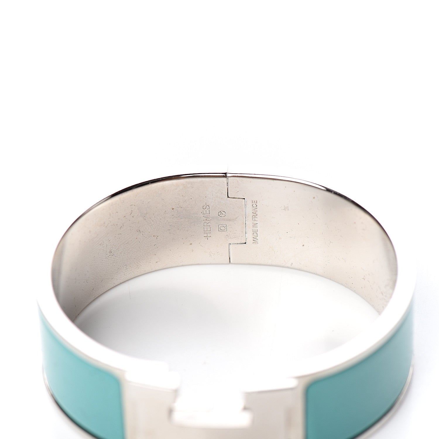 Hermes Enamel Wide Clic Clac H Bracelet PM Emerald 3 of 5