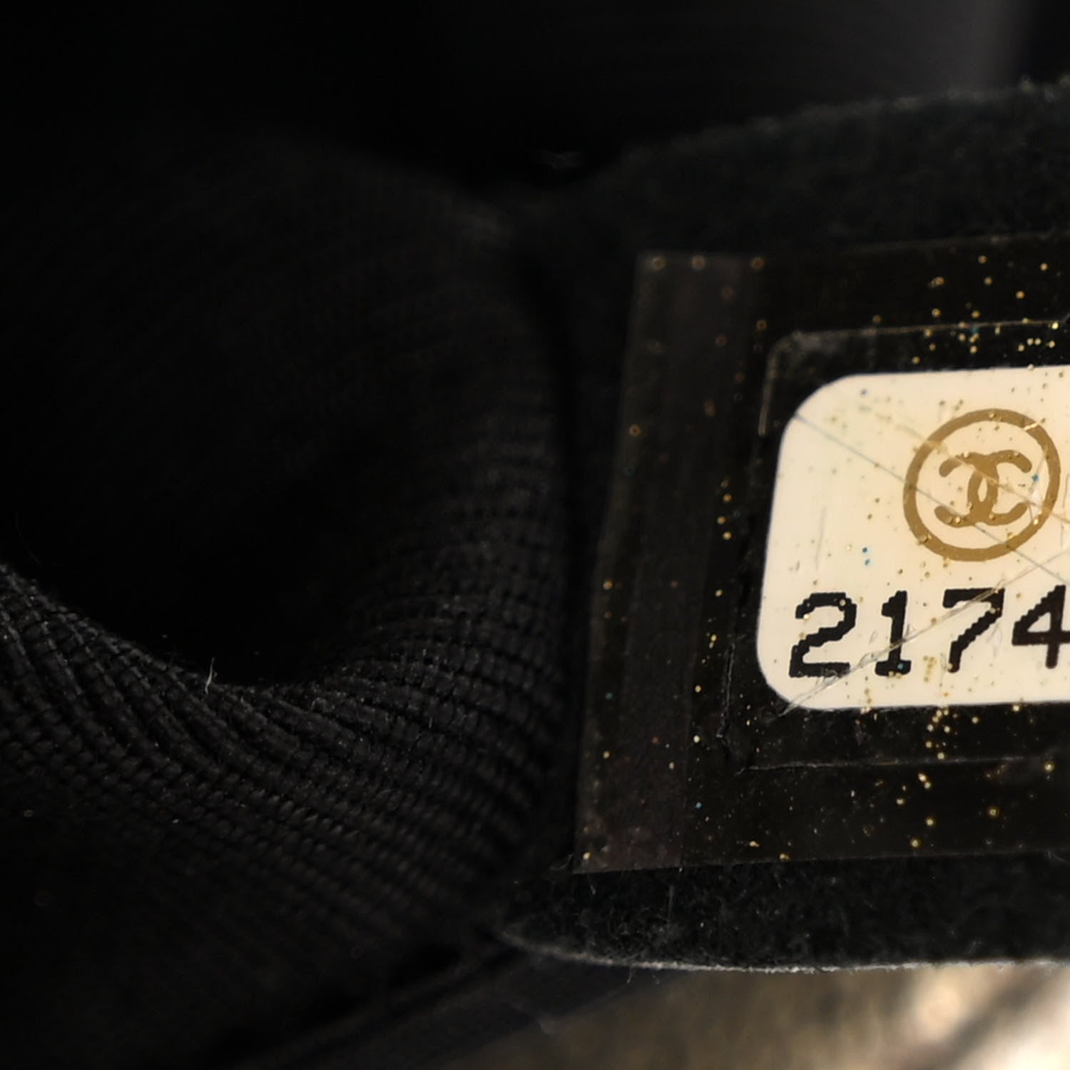 Chanel Metallic Goatskin Calfskin Small Boy Flap Gold Black 7 of 10