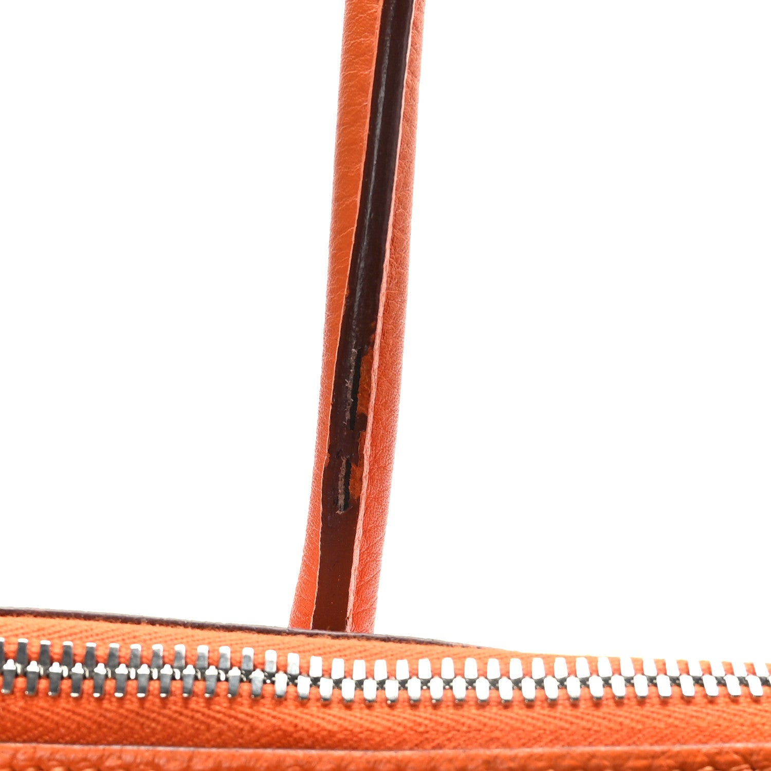 Hermes Taurillon Clemence Paris Bombay 37 Orange 12 of 13