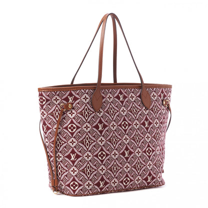 Louis Vuitton Jacquard Since 1854 Neverfull MM Bordeaux 3 of 9