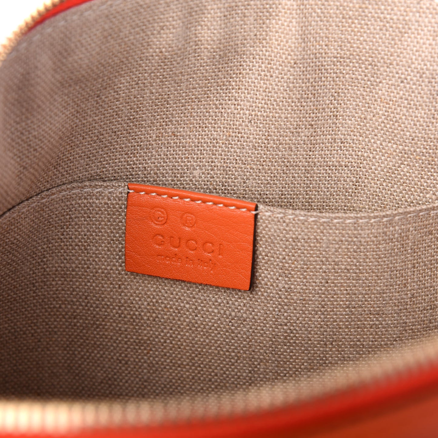 Microguccissima Mini Dome Bag Sun Orange