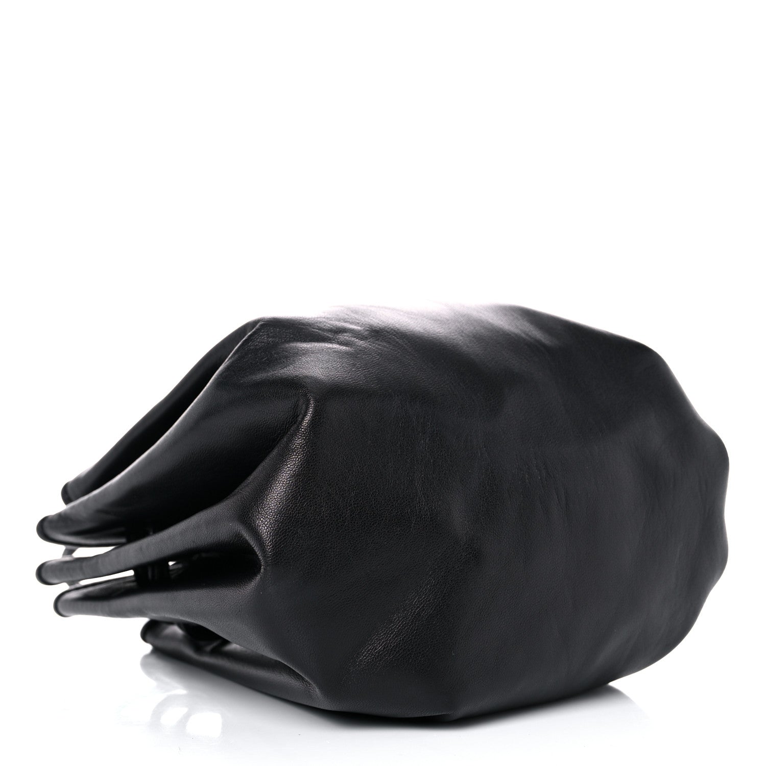 Loewe Calfskin Drawstring Bag Black 5 of 8