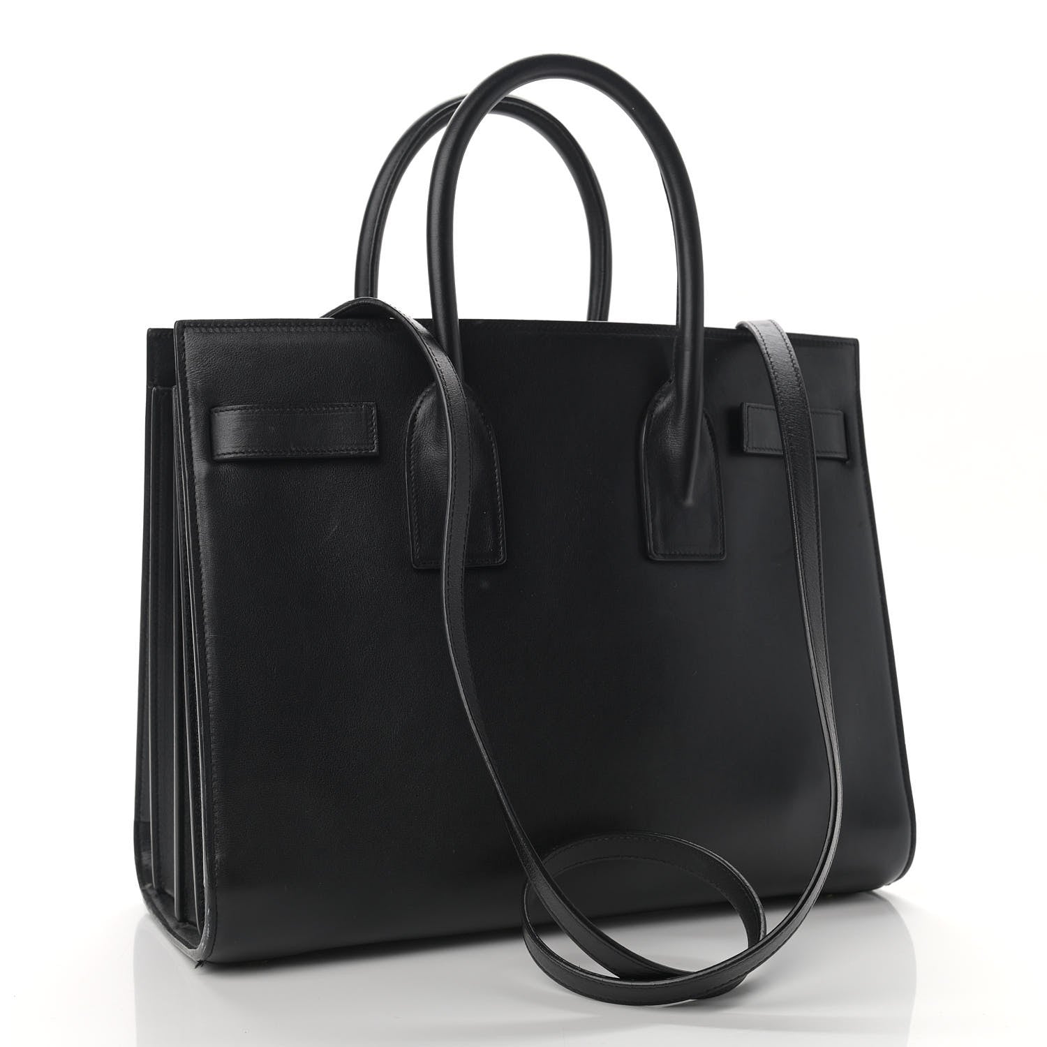 Saint Laurent Calfskin Small Sac De Jour Black 3 of 15
