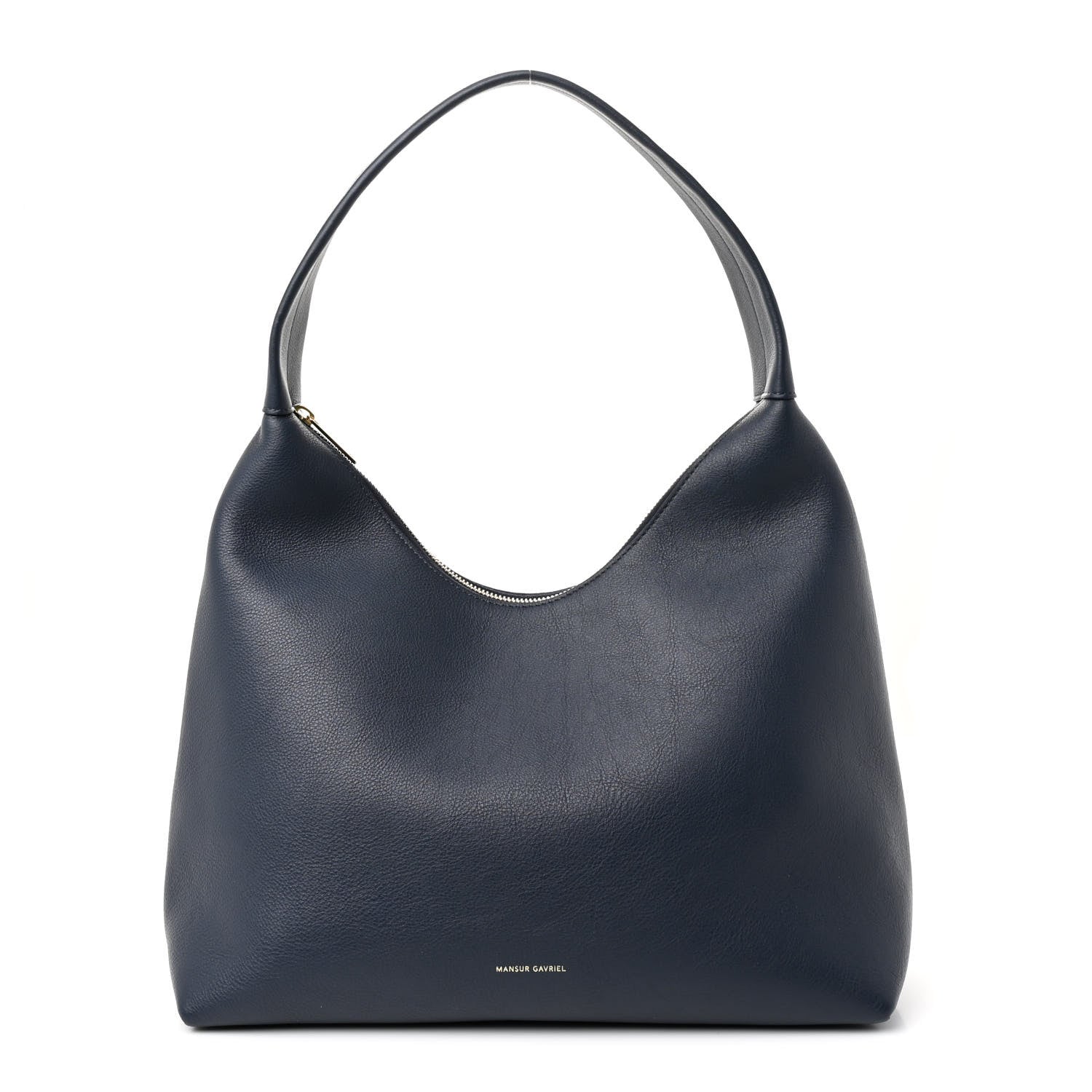 Mansur Gavriel Calfskin Candy Hobo Navy 1 of 9