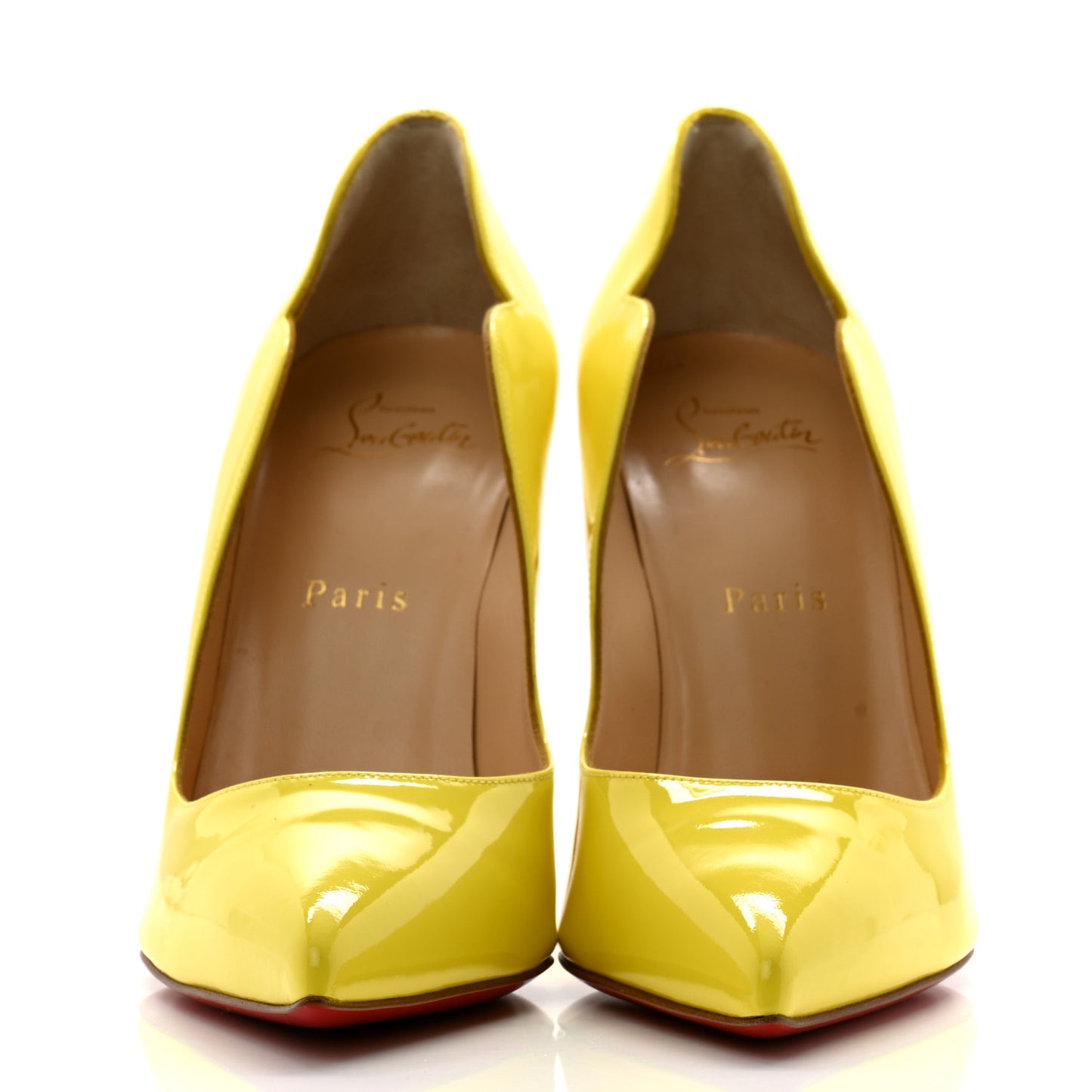 Patent Hot Chick 100 Pumps 38 Citrus