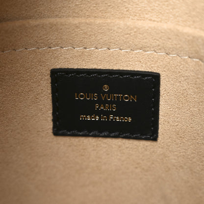 Louis Vuitton Calfskin Monogram On My Side MM Laurier Green Toffee Latte Beige 6 of 9