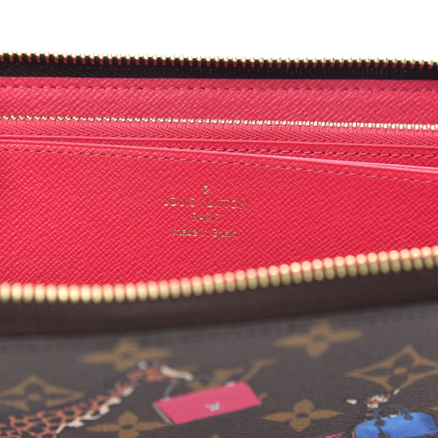 Louis Vuitton Monogram 2017 Christmas Animation Zippy Wallet 6 of 7