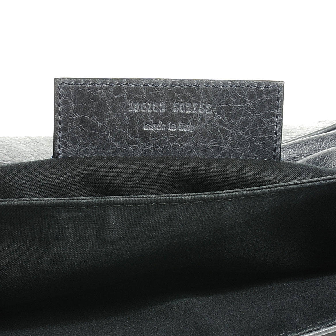 Balenciaga Agneau Giant 21 Silver Hardware Envelope Clutch Anthracite 6 of 8