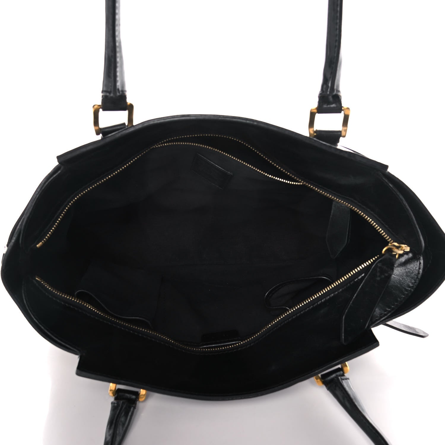 Burberry House Check Bridle Calfskin Kent Bag Black 4 of 12