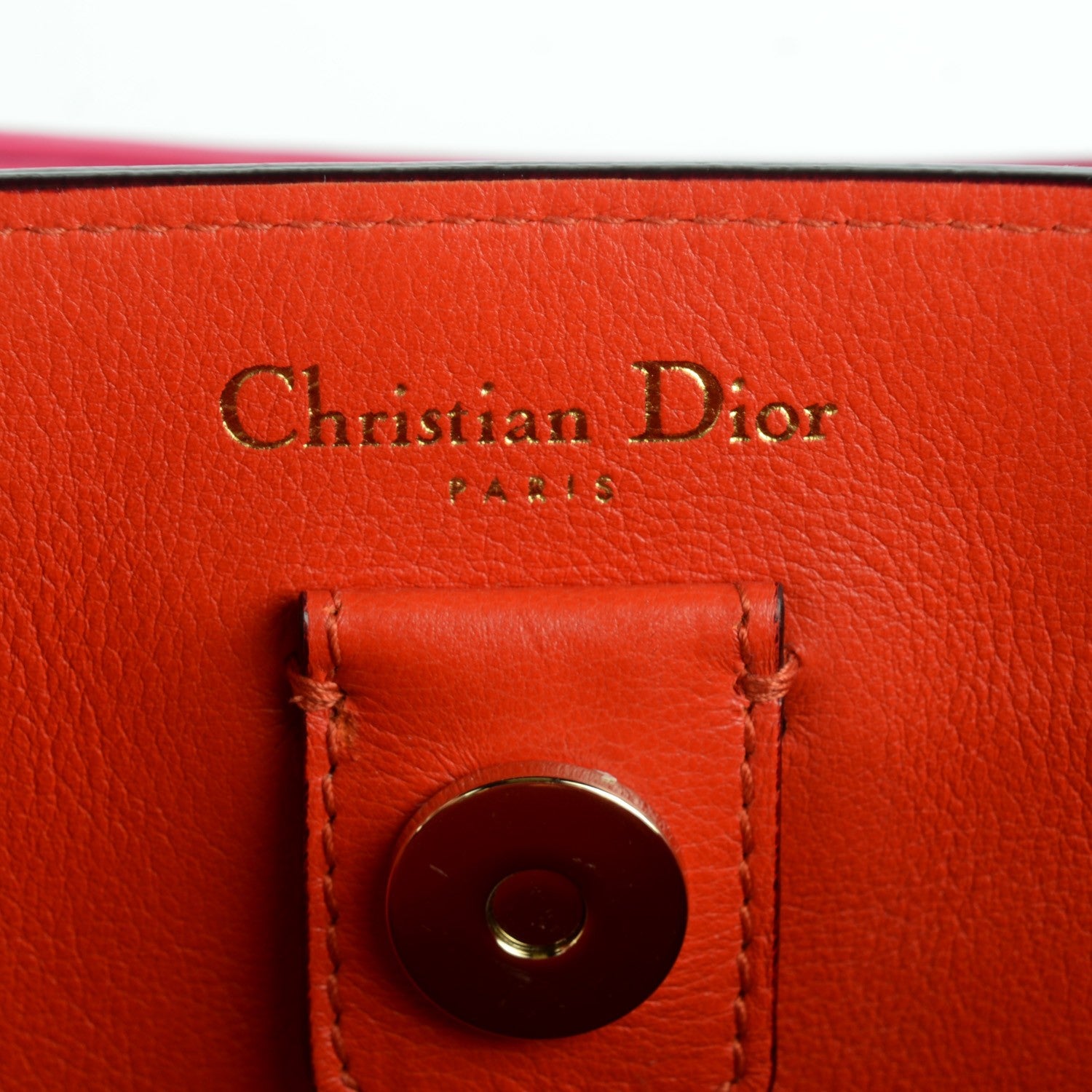Christian Dior Smooth Calfskin Large Diorissimo Fuchsia 10 of 12