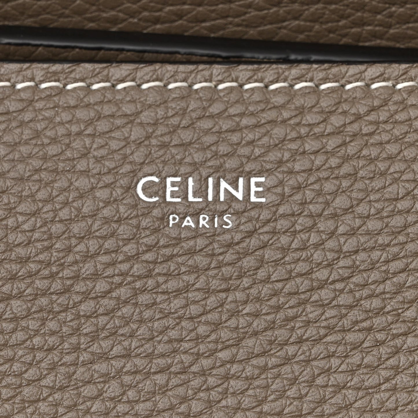 Drummed Calfskin Mini Luggage Souris