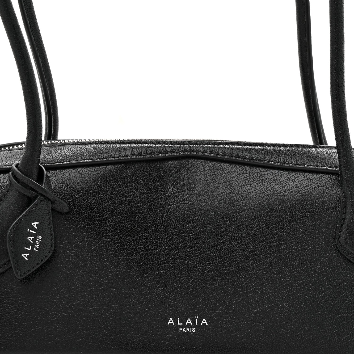Alaia Goatskin Medium Le Teckel Bag Black 8 of 10