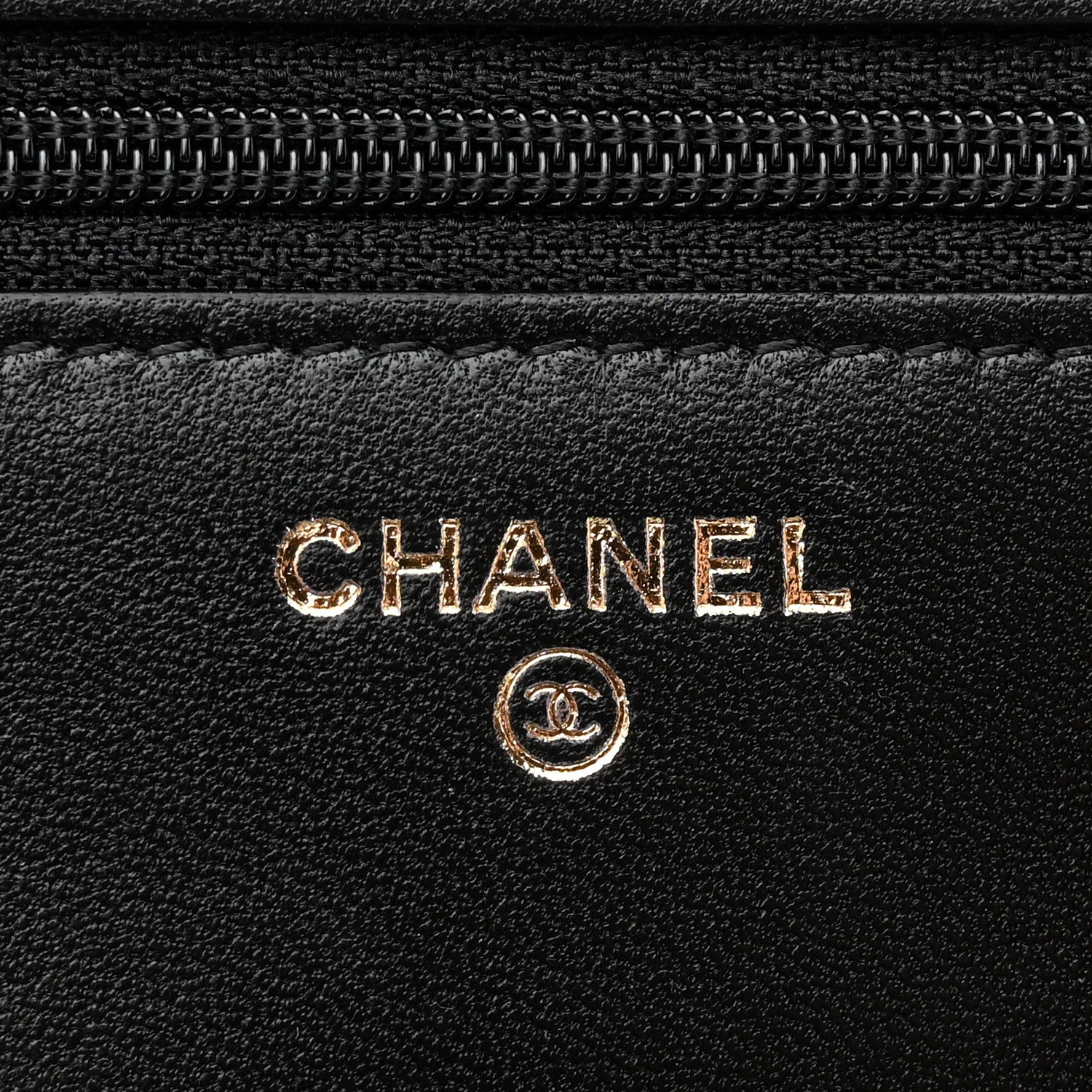 Chanel Lambskin Quilted Trendy CC Wallet On Chain WOC Black 6 of 11