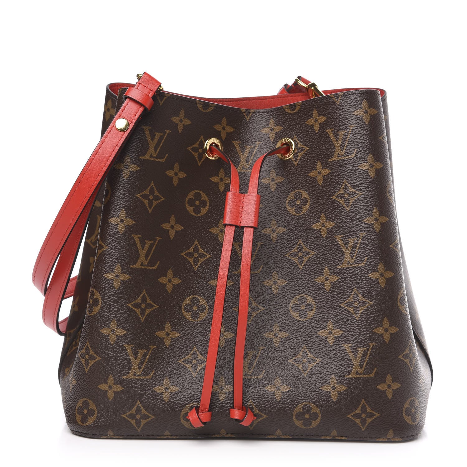 Louis Vuitton Monogram Neonoe MM Coquelicot 1 of 10