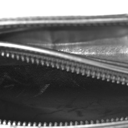 Christian Dior Metallic Patent Calfskin Medium Lady Dior Silver 12 of 12