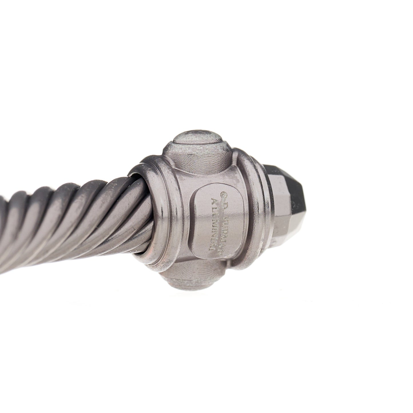 Aluminum 5mm Renaissance Bracelet Darkened Silver