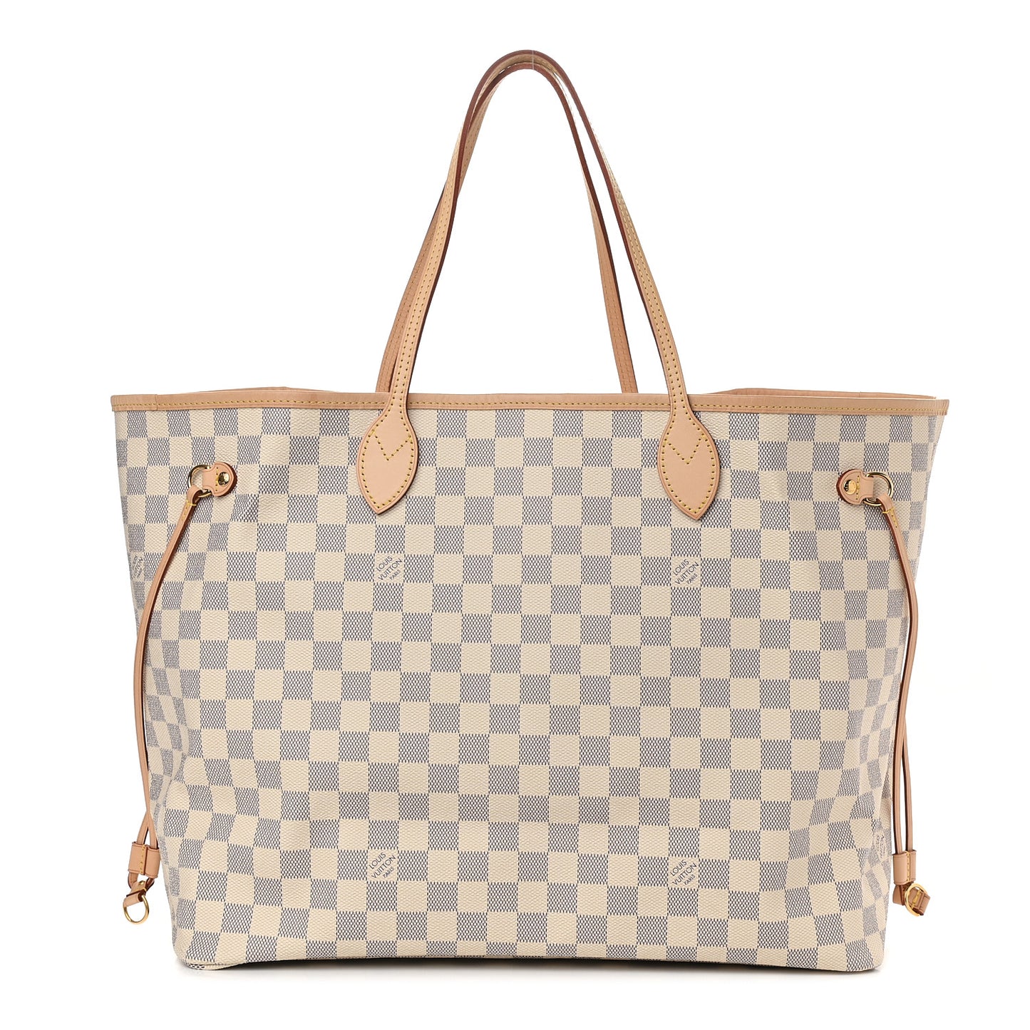 Damier Azur Neo Neverfull GM Rose Ballerine