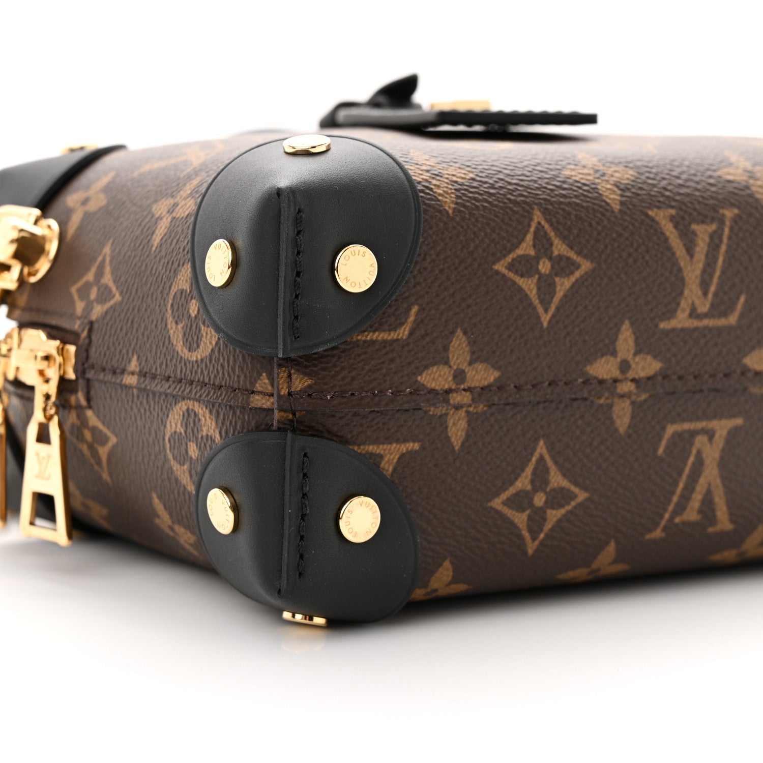 Louis Vuitton Monogram Petite Malle Souple Black 8 of 9